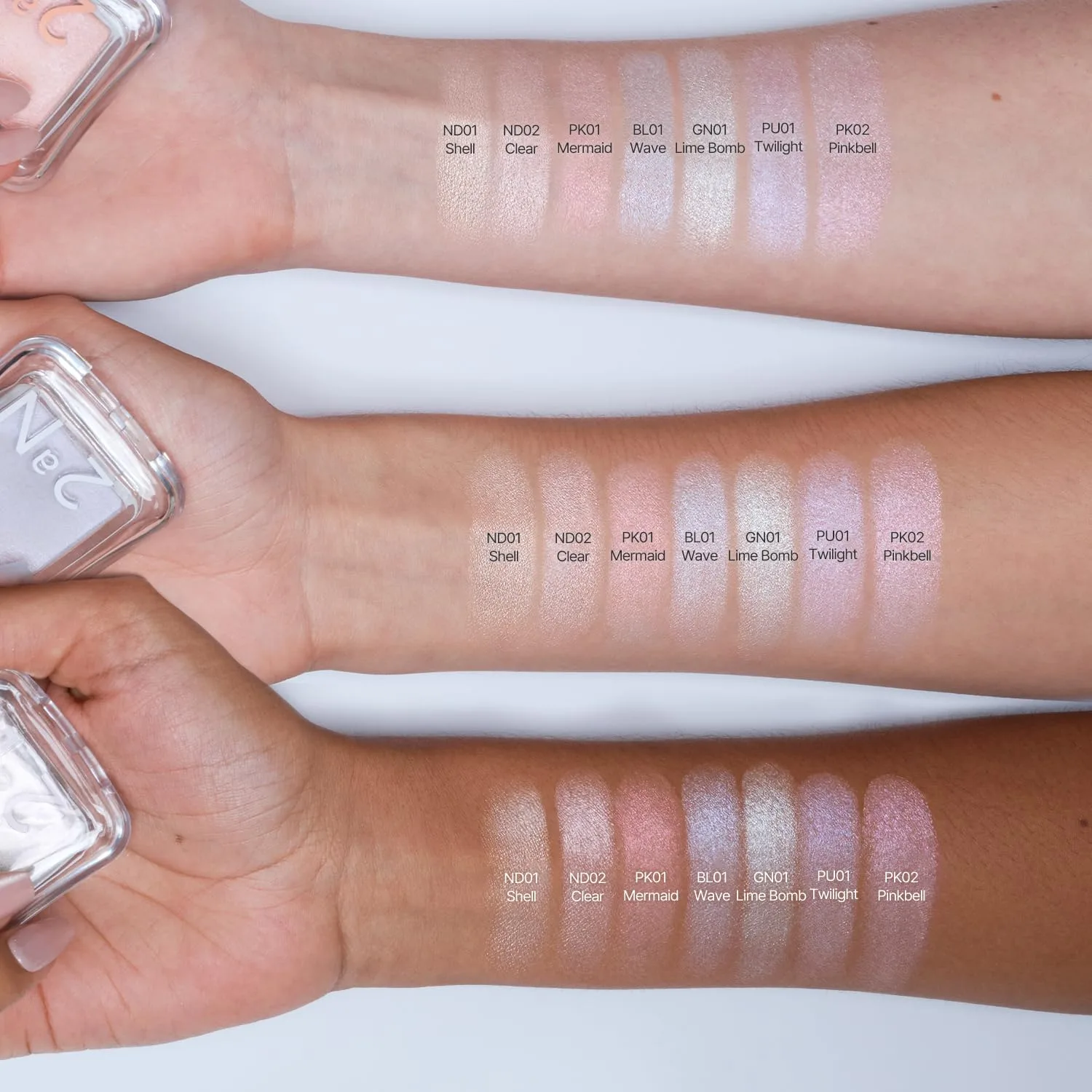 Pure Glash Highlighter YL01 Lemongrass 2.7g 3
