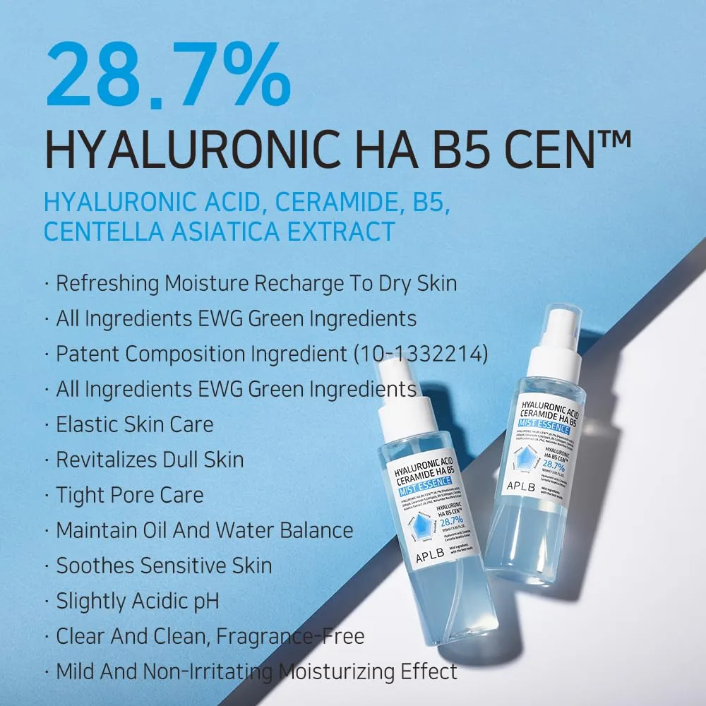 APLB Hyaluronic Acid Ceramide HA B5 Mist Essence 105ml 3