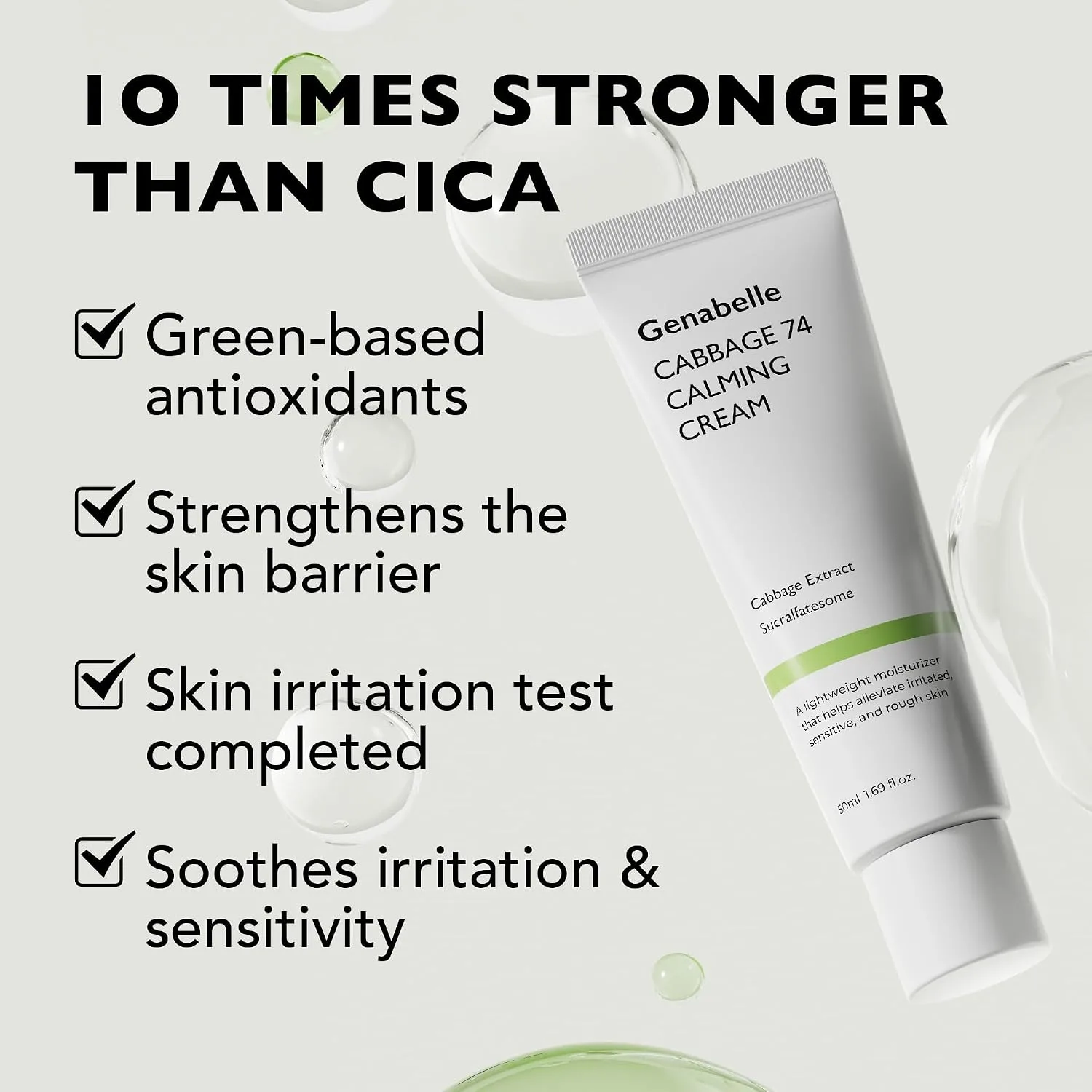 Genabelle Cabbage Calming Cream 50ml 3