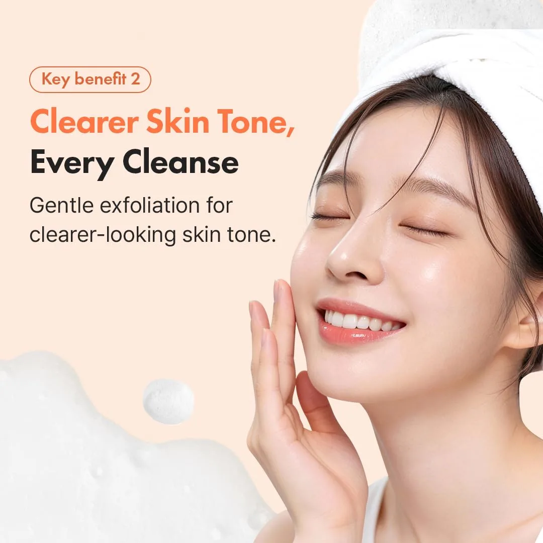 Hanskin Vitamin C Glow Powder Cleanser 70g 5