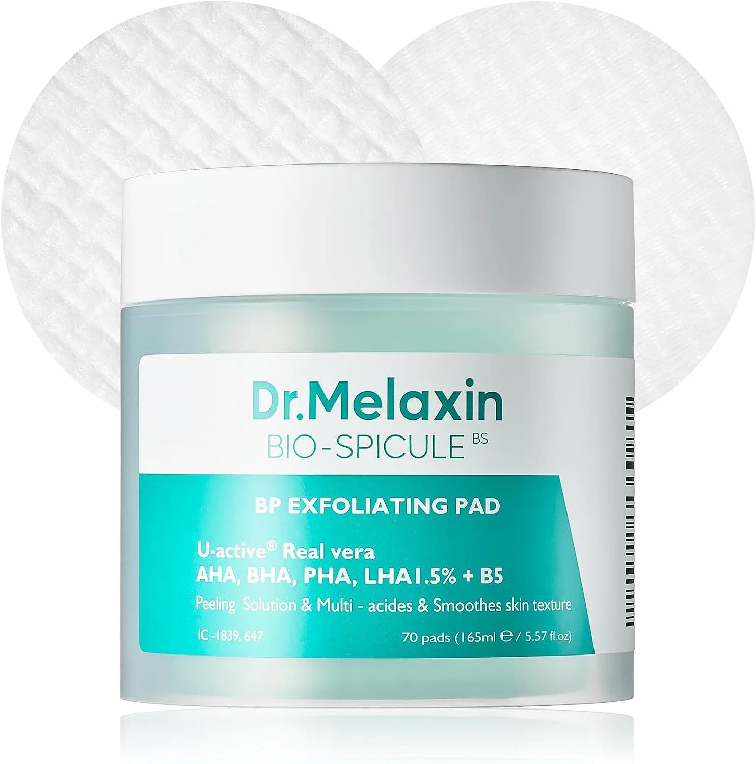 Dr.Melaxin BP Pore Exfoliating 165ml_70pads