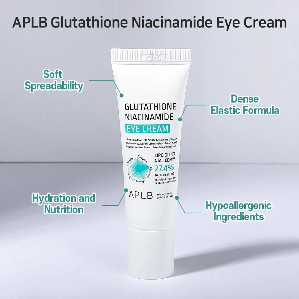 APLB Glutathione Niacinamide Eye Cream 20ml 6