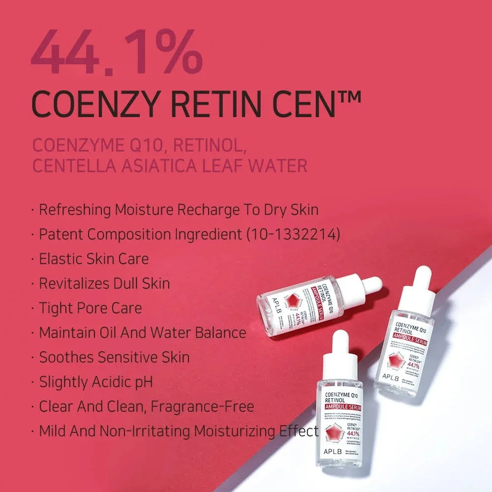 APLB COENZYME Q10 RETINOL AMPOULE SERUM 40ml 2