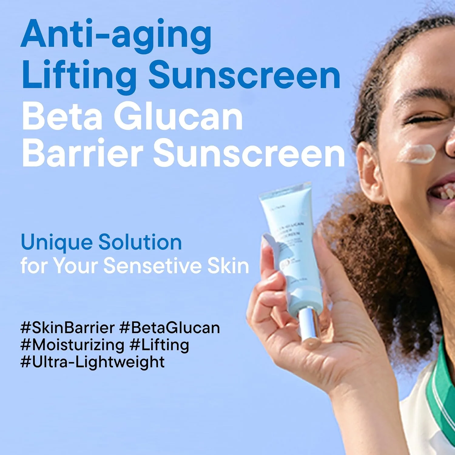 iUNIK Beta Glucan Barrier Sunscreen 60ml 2
