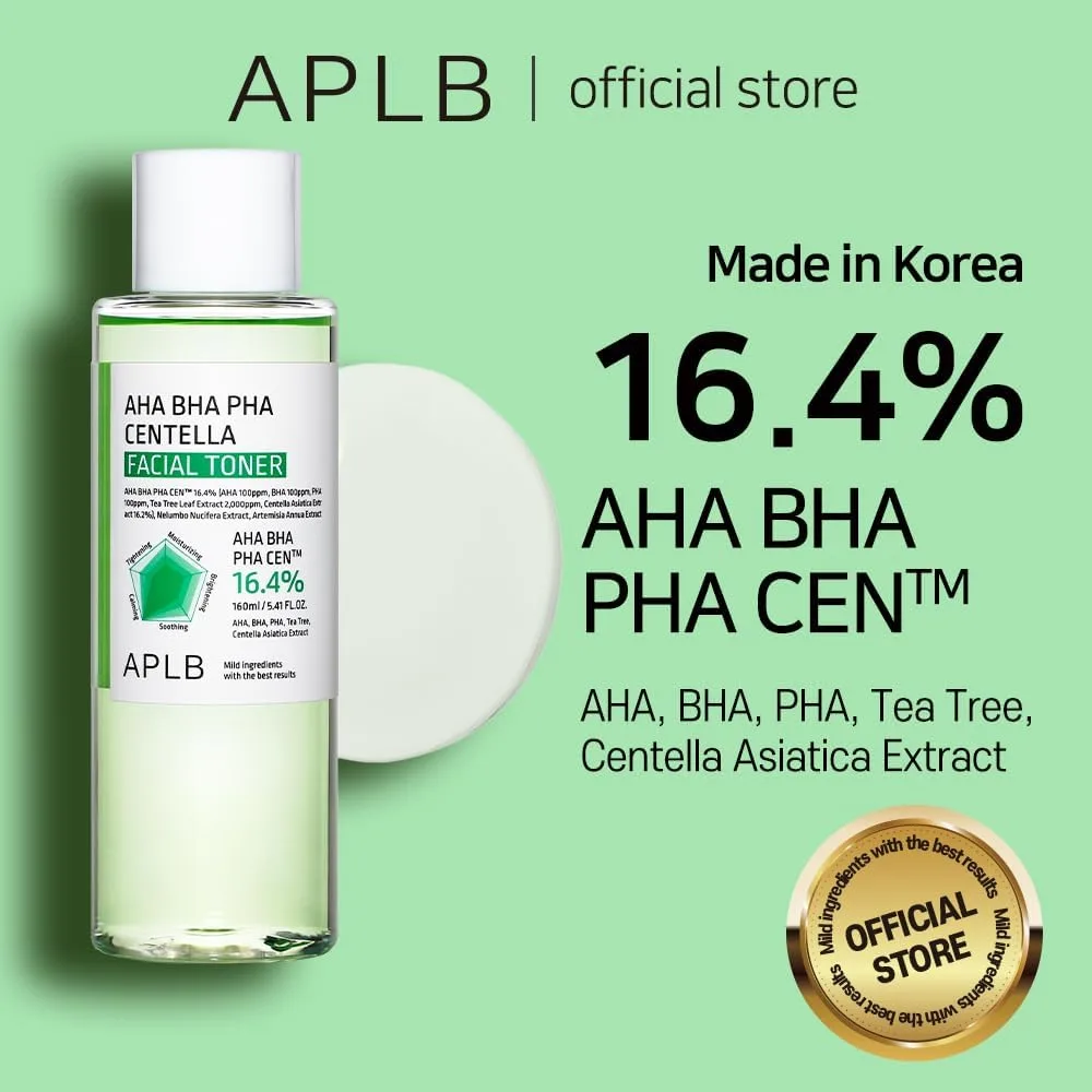 APLB AHA BHA PHA Centella Facial Toner 160ml 2