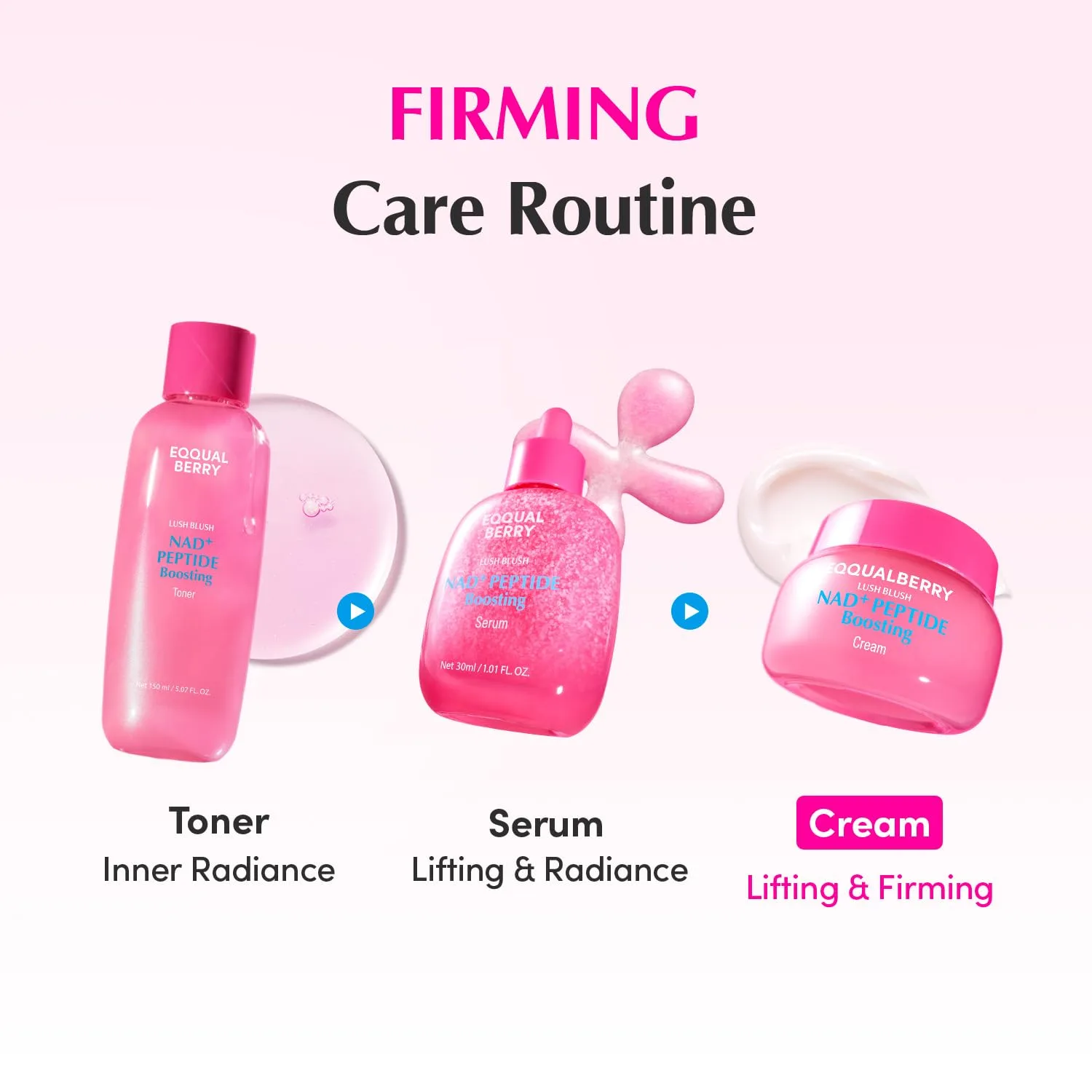 EQQUALBERRY NAD+ PEPTIDE BOOSTING CREAM 50ml 8