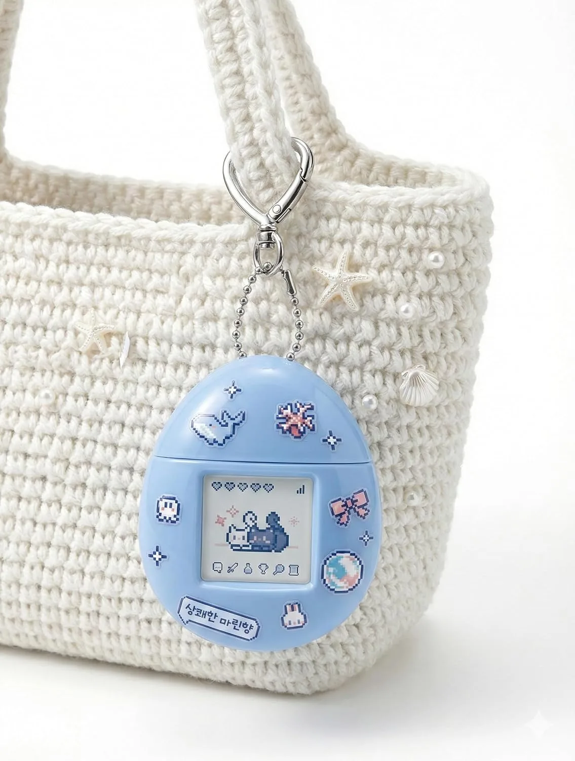 MUMCHIT Perfume Keyring Hand Cream 50ml #Ocean Blue 3