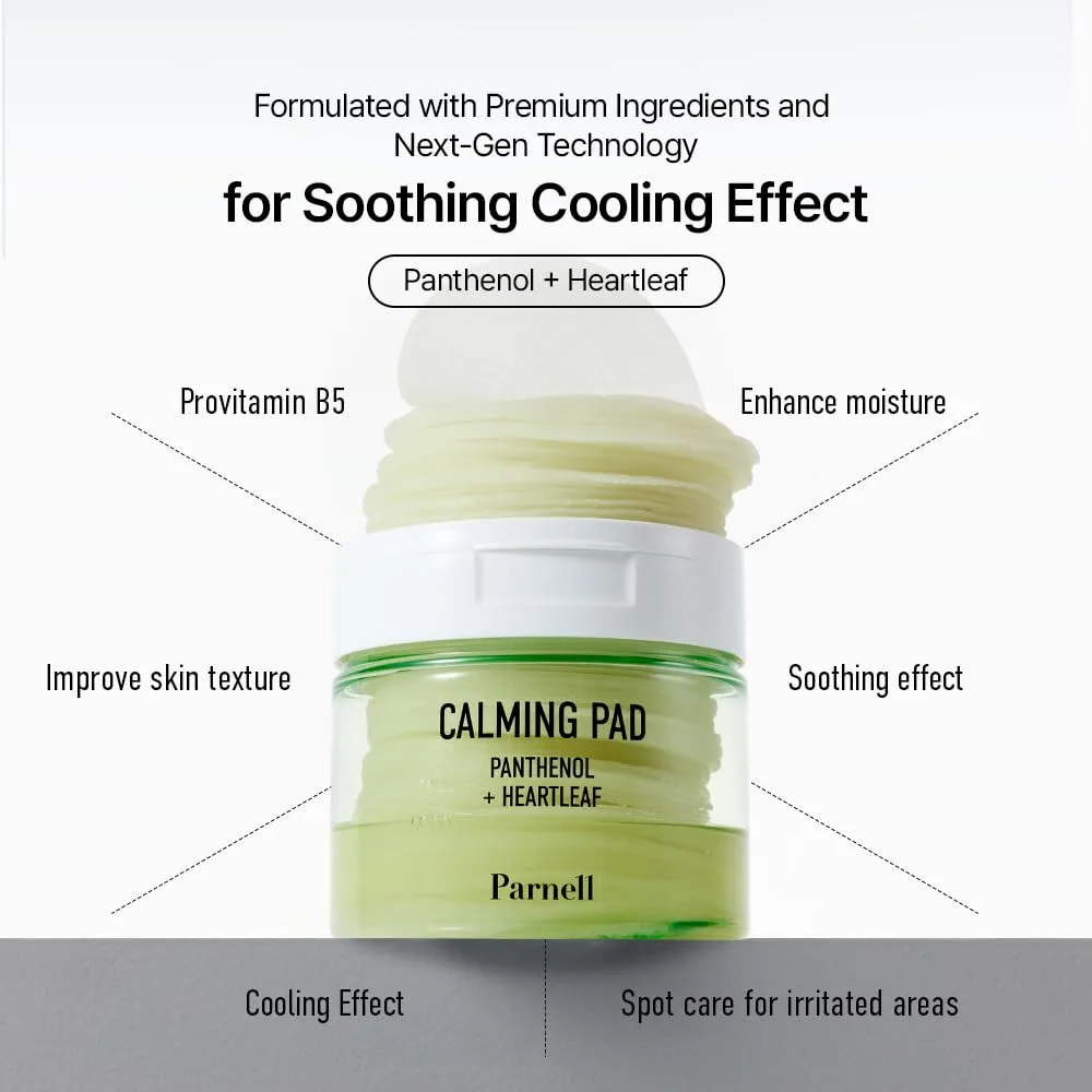 Parnell PANTHENOL 5.78 HEARTLEAF CALMING PAD 170g 4