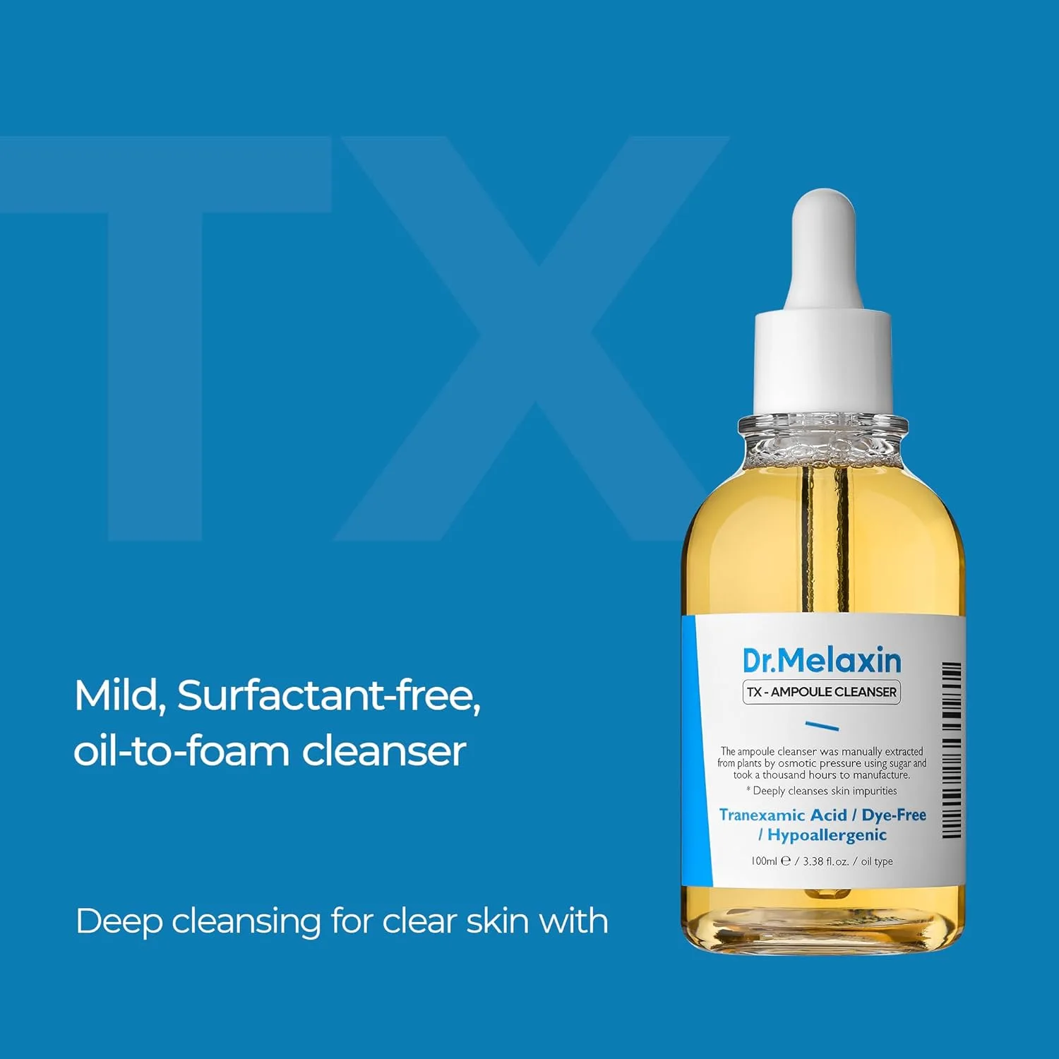 Dr.Melaxin TX Ampoule Cleanser 100ml 4