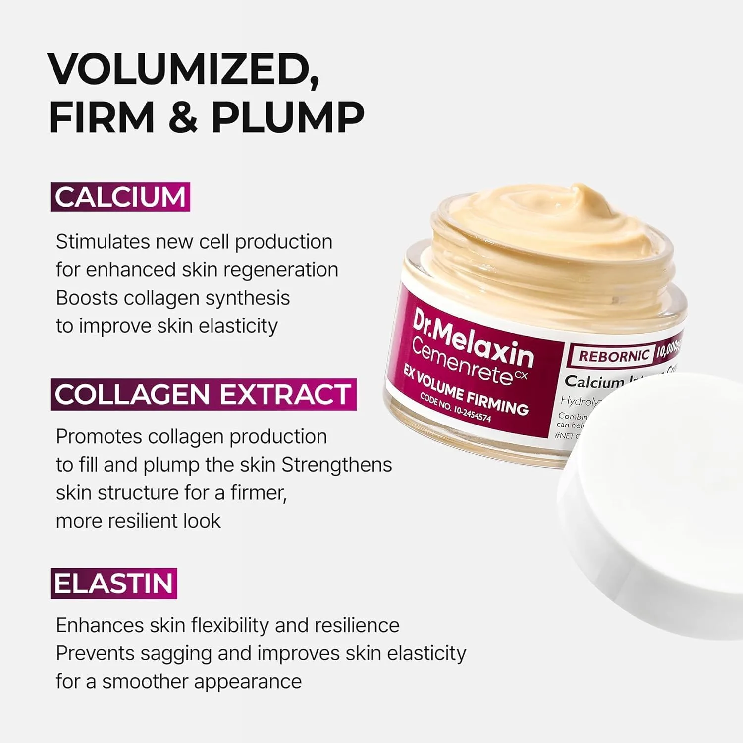 Dr.Melaxin Cemenrete Calcium Intense Cream 50ml 3