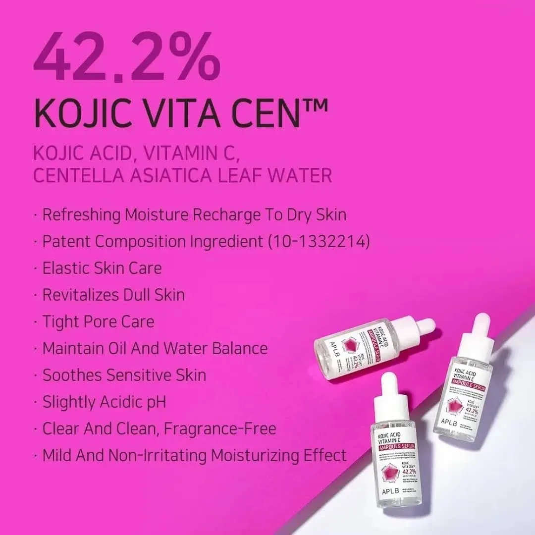 APLB KOJIC ACID VITAMIN C AMPOULE SERUM 40ml 2