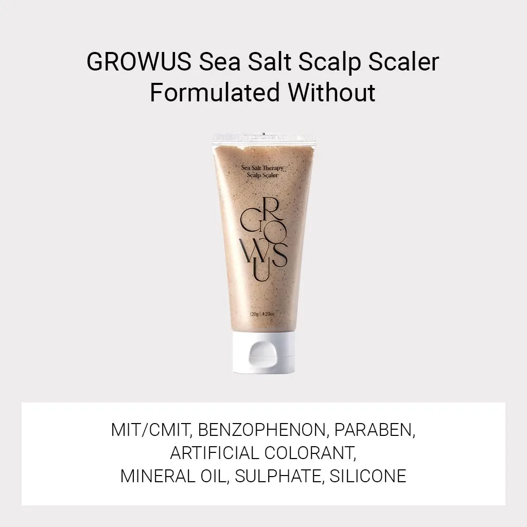 GROWUS Sea Salt Therapy Scalp Scaler 120g 5