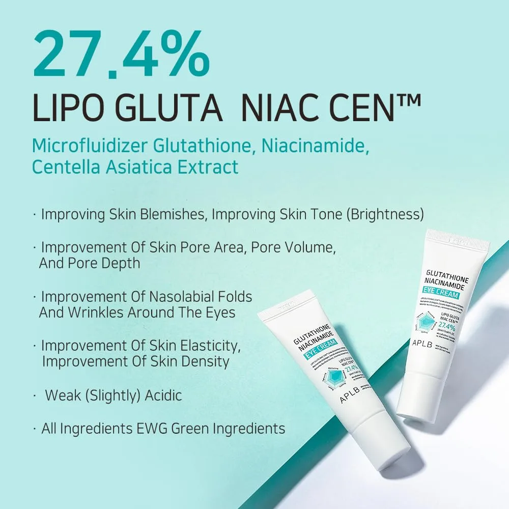 APLB Glutathione Niacinamide Eye Cream 20ml 3