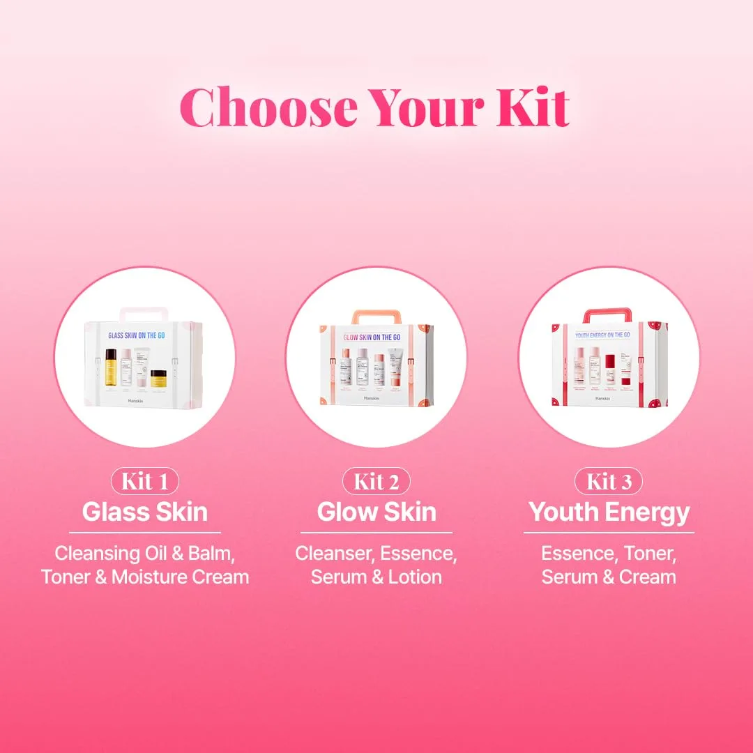 Hanskin Glass Skin On the Go Kit 4 Pcs 7