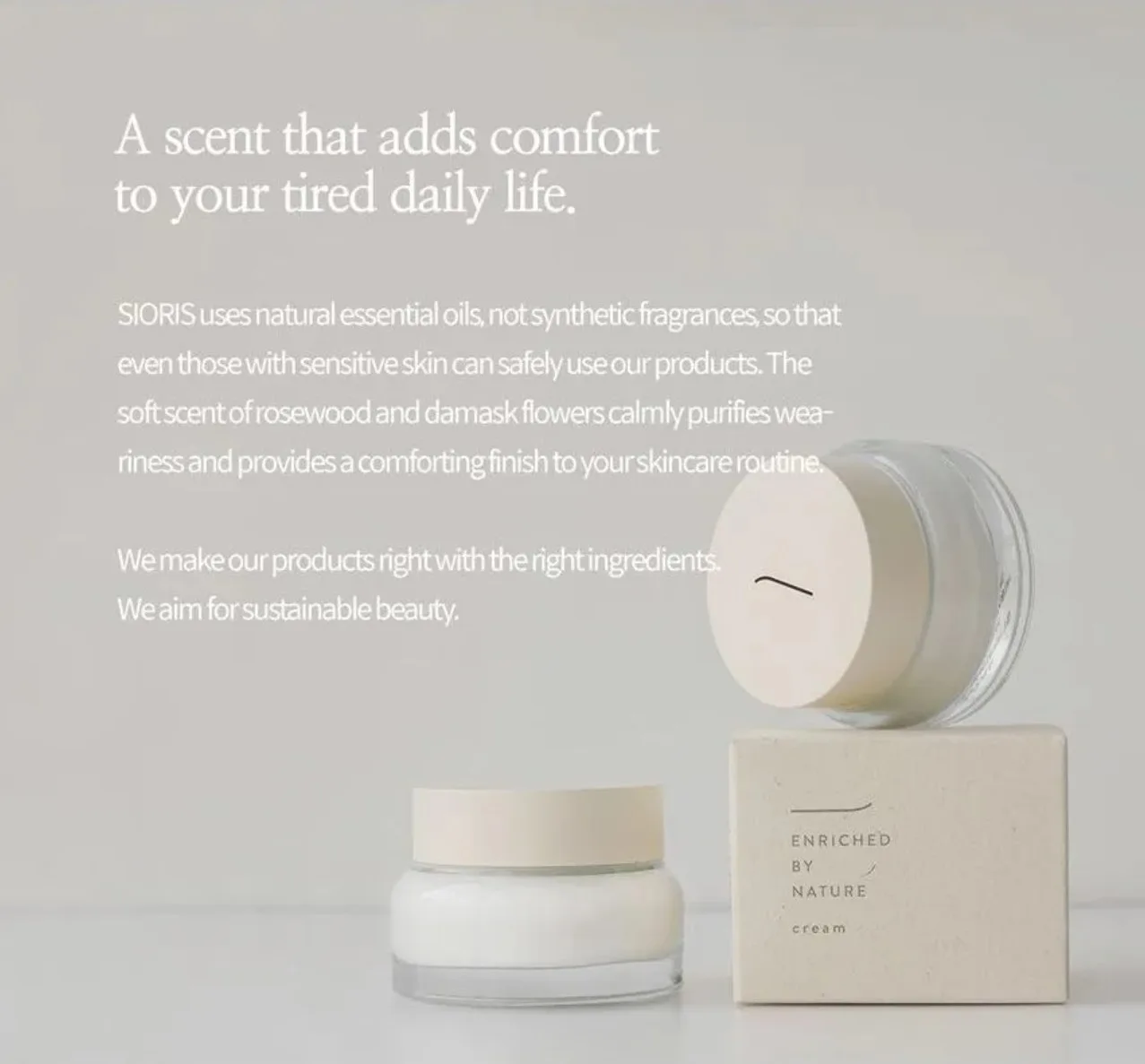 Sioris Enriched By Nature Cream 50ml 2