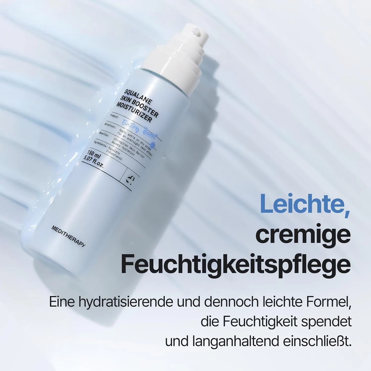 MEDITHERAPY Squalane Skin Booster Moisturizer 150ml 4