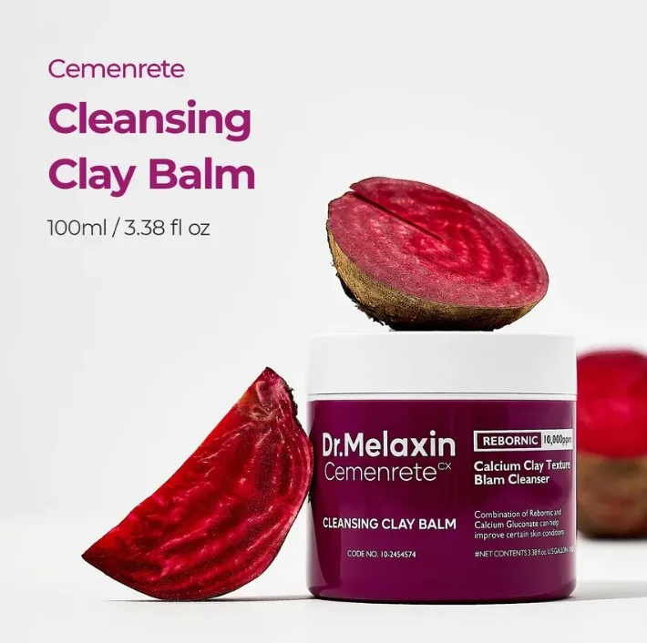 Dr.Melaxin Cemenrete Calcium Cleansing Clay Balm 100ml 2