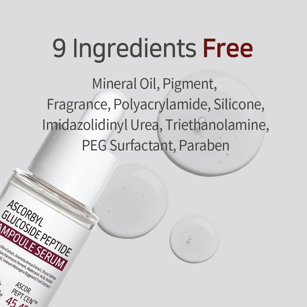 APLB ASCORBYL GLUCOSIDE PEPTIDE AMPOULE SERUM 40ml 9