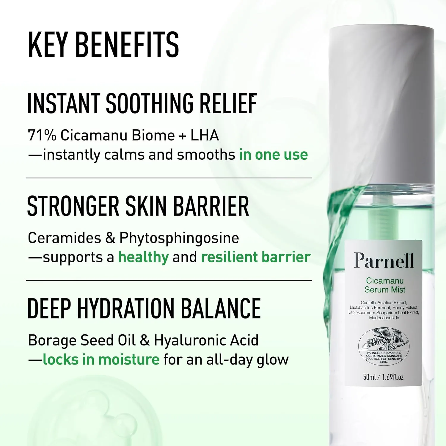Parnell Cicamanu Serum Mist 50ml 5