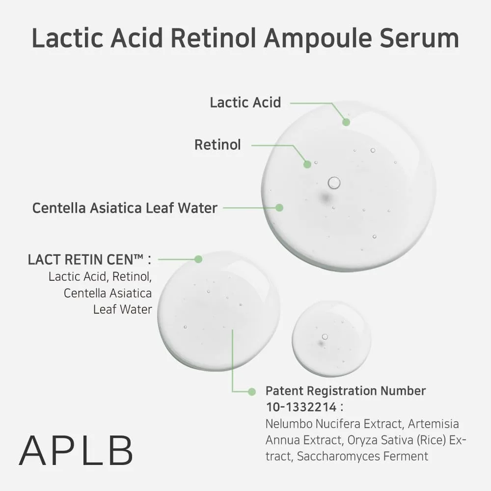 APLB LACTIC ACID RETINOL AMPOULE SERUM 40ml 4