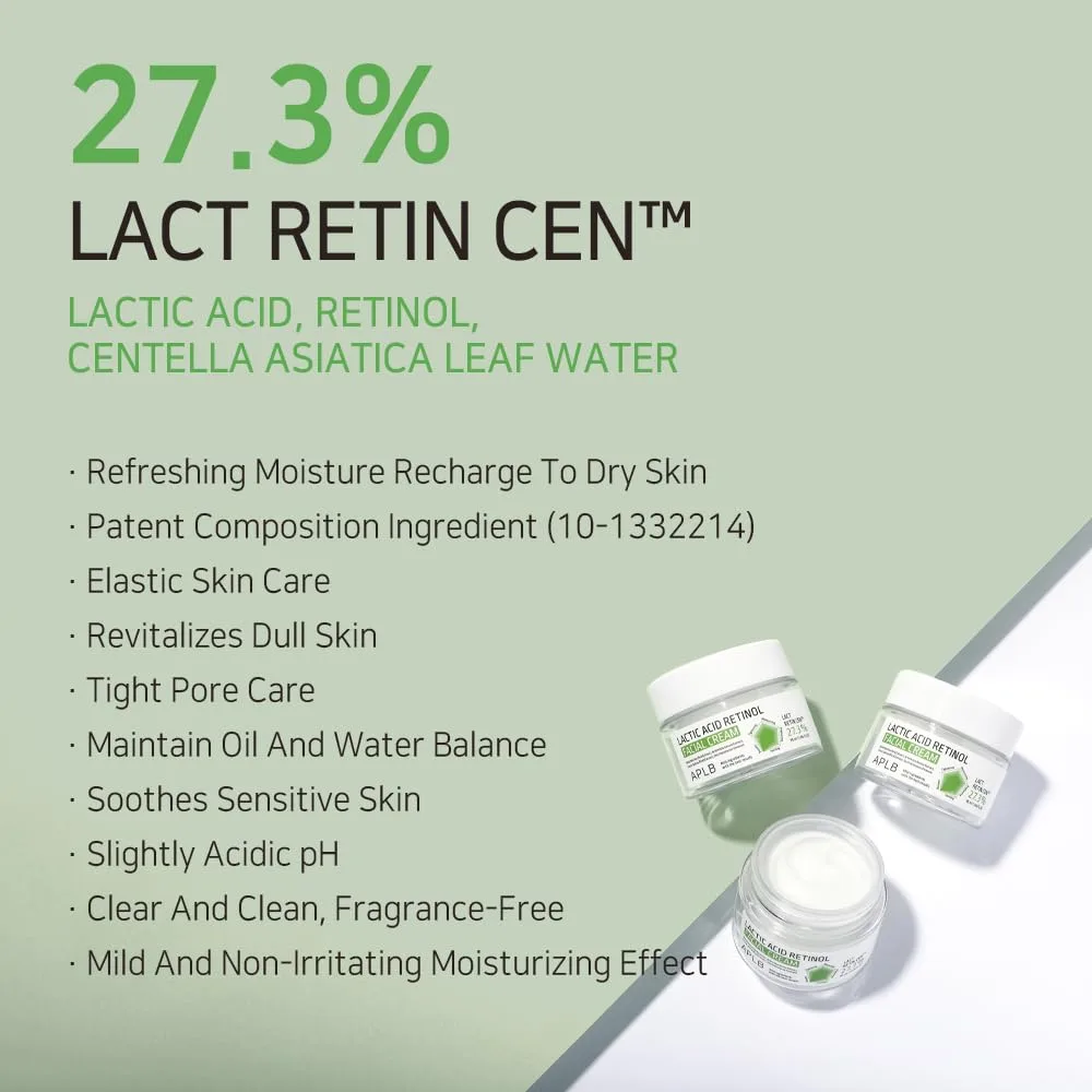 APLB LACTIC ACID RETINOL FACIAL CREAM 55ml 3