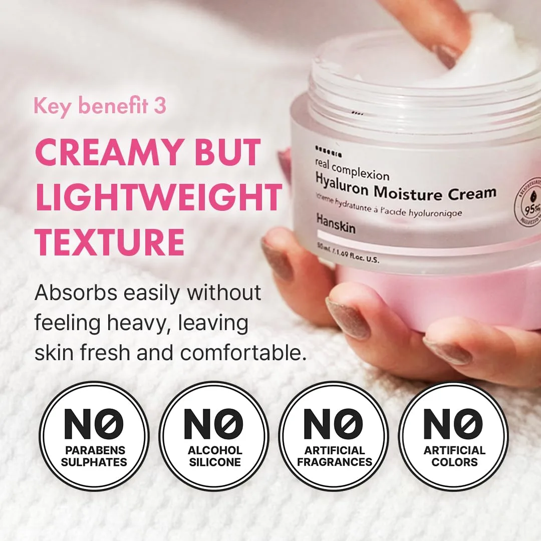Hanskin Hyaluron Moisture Cream 50ml 6