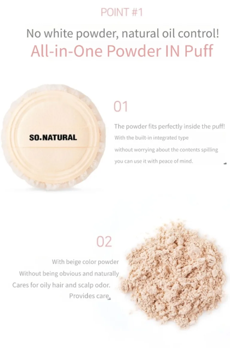 So Natural Hair Dry Powder Perfume, 4g 3