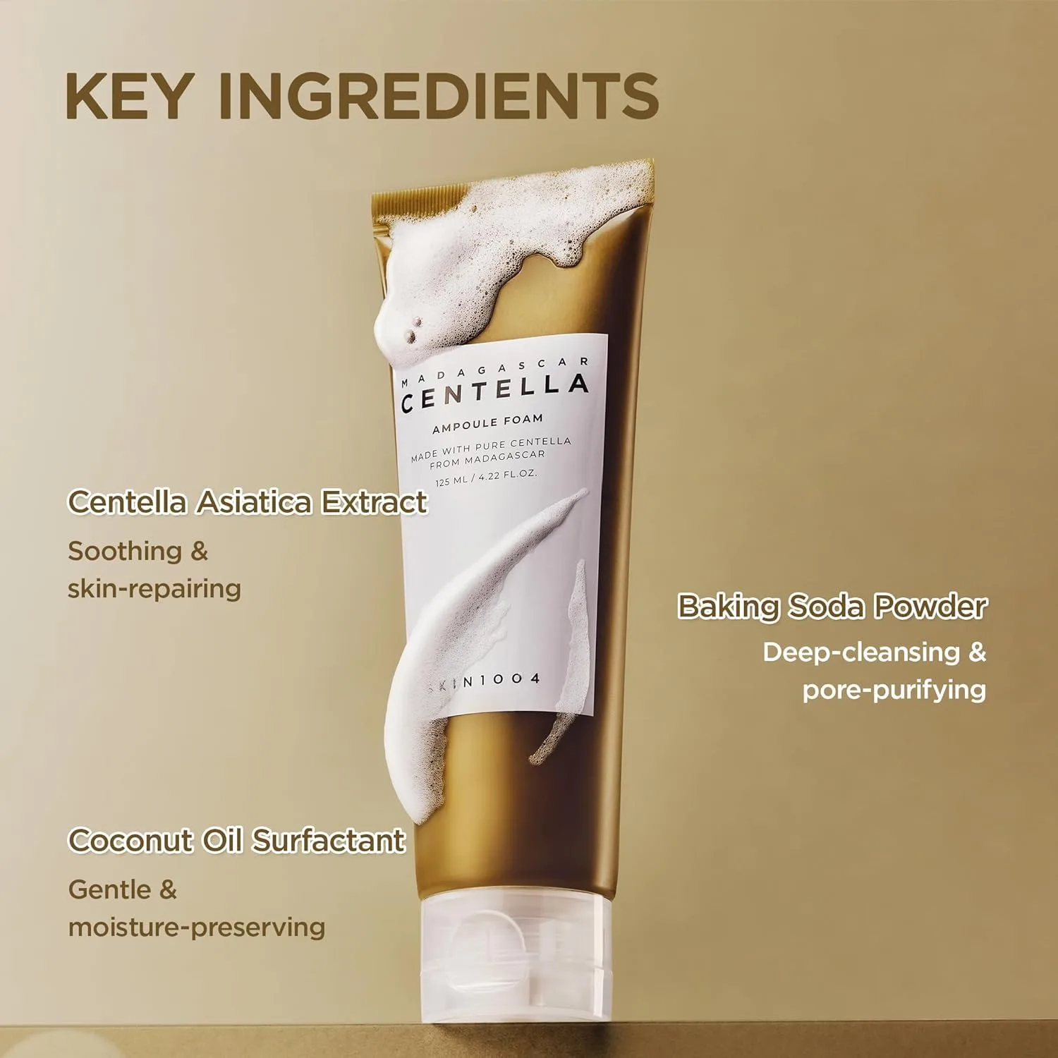 SKIN1004 Madagascar Centella Ampoule Foam 125ml 5