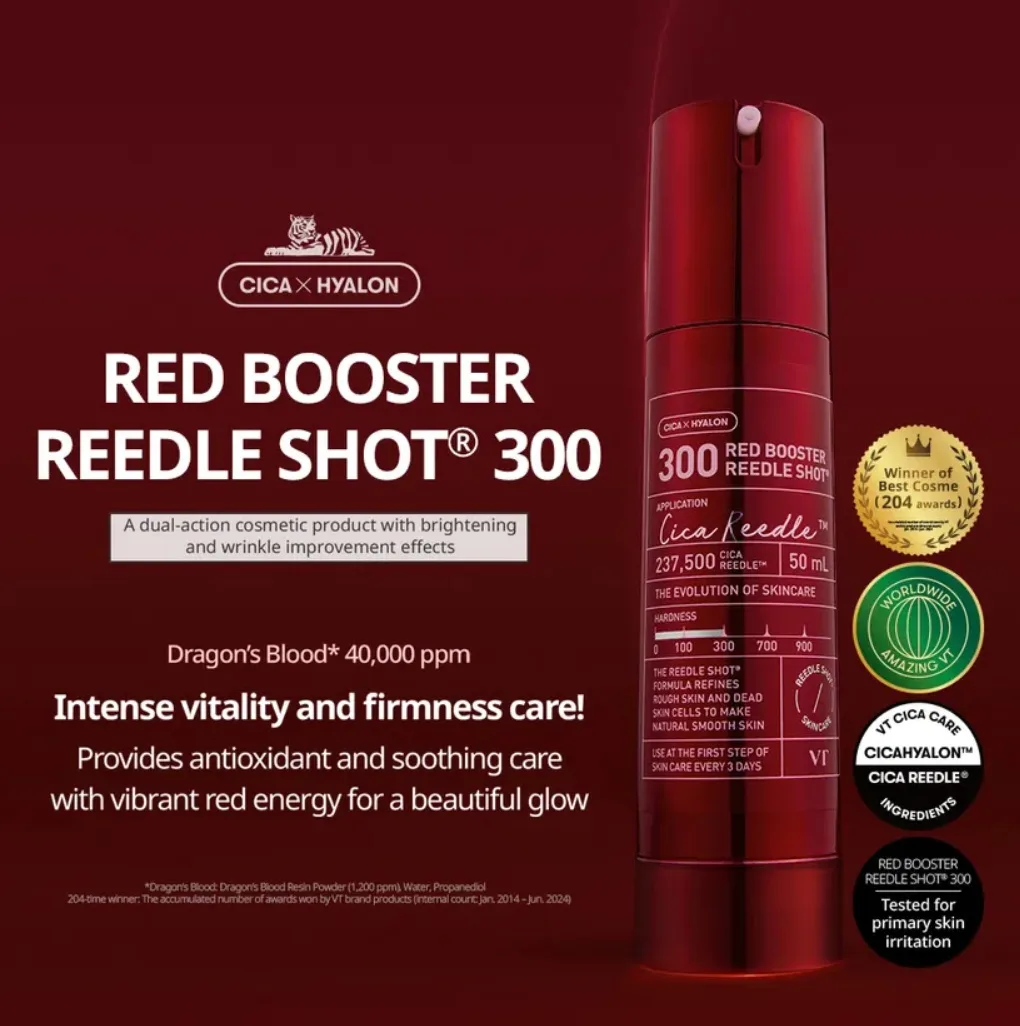 VT Red Booster Reedle Shot 300 50ml 2