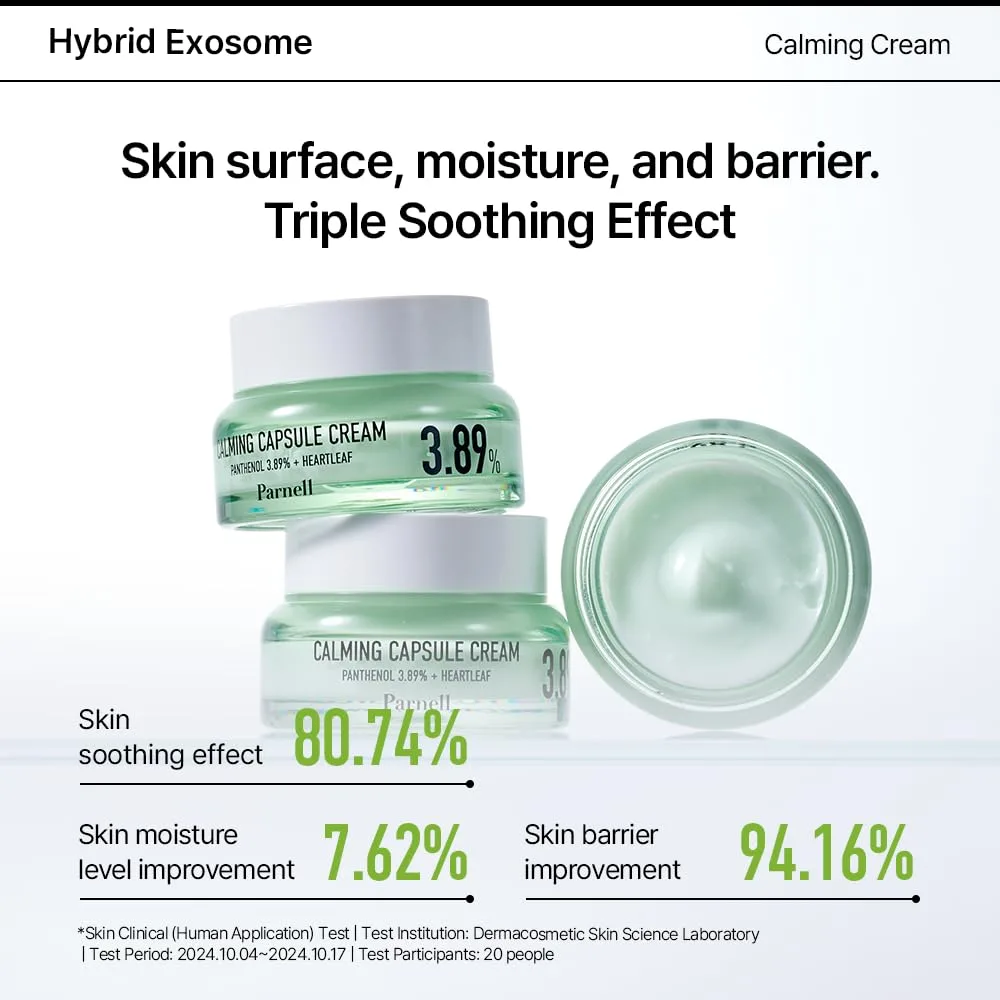 Parnell PANTHENOL 3.89 HEARTLEAF CALMING CAPSULE CREAM 50ml 3