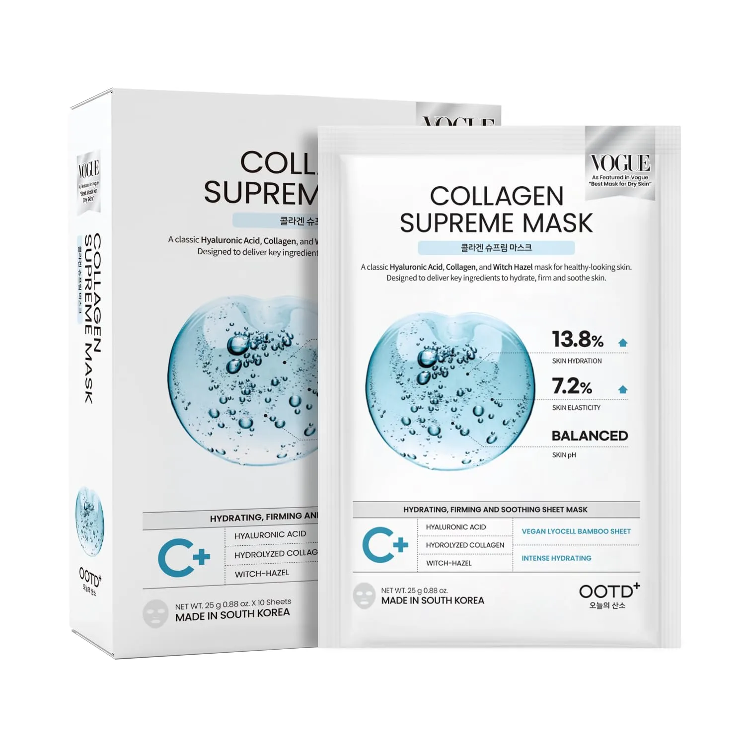 OOTD Collagen Supreme Mask 10ea