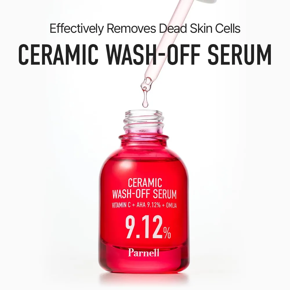 Parnell AHA 9.12 OMIJA CERAMIC WASH-OFF SERUM 30ml 2