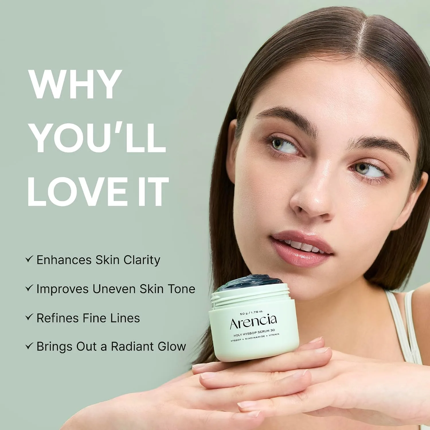 Arencia Holy Hyssop Serum 30 50g 3