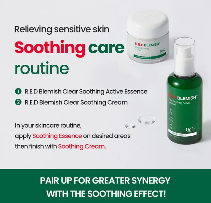 DR.G R.E.D BLEMISH CLEAR SOOTHING ACTIVE ESSENCE 80ML 8