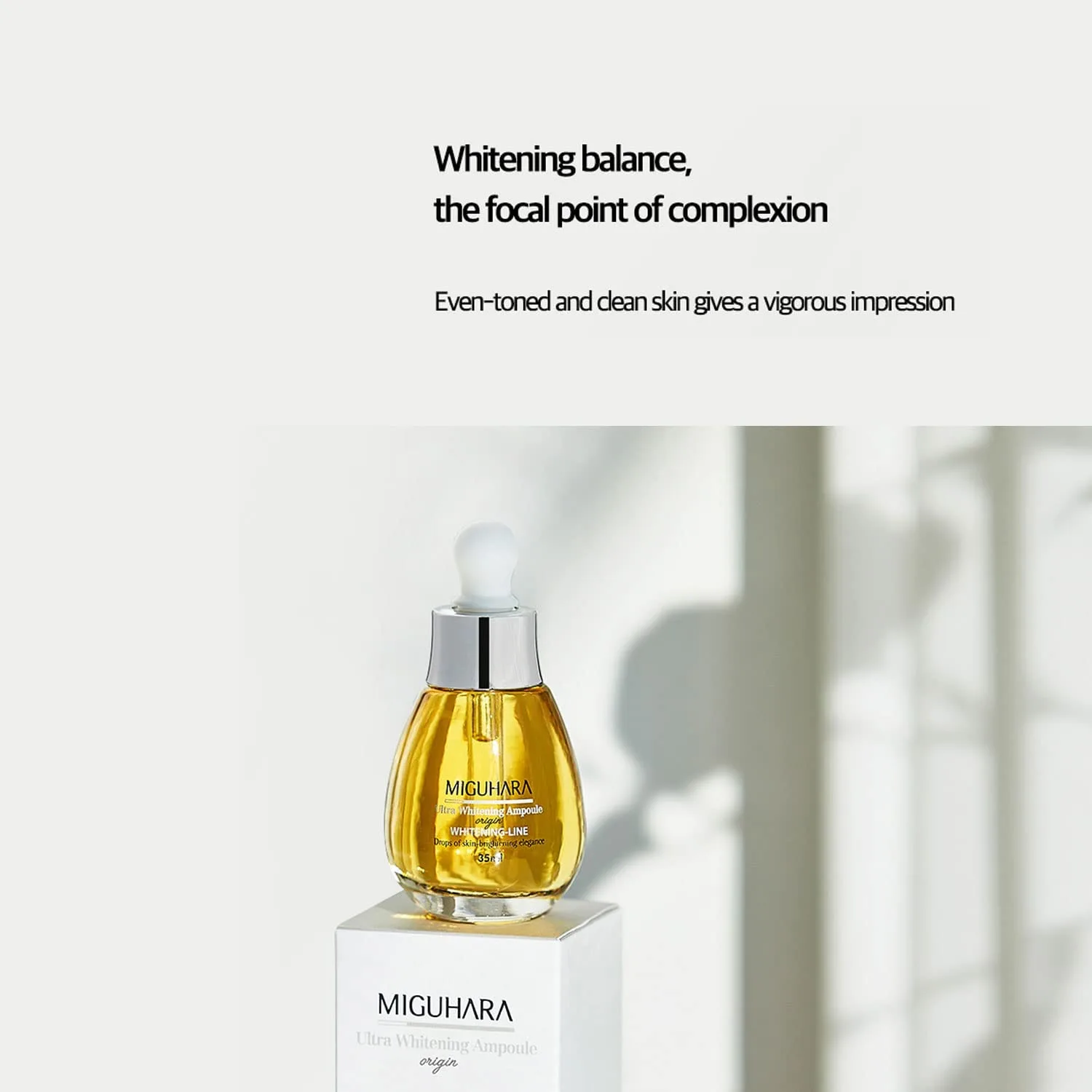 MIGUHARA Ultra Whitening Ampoule Origin 35ml 8