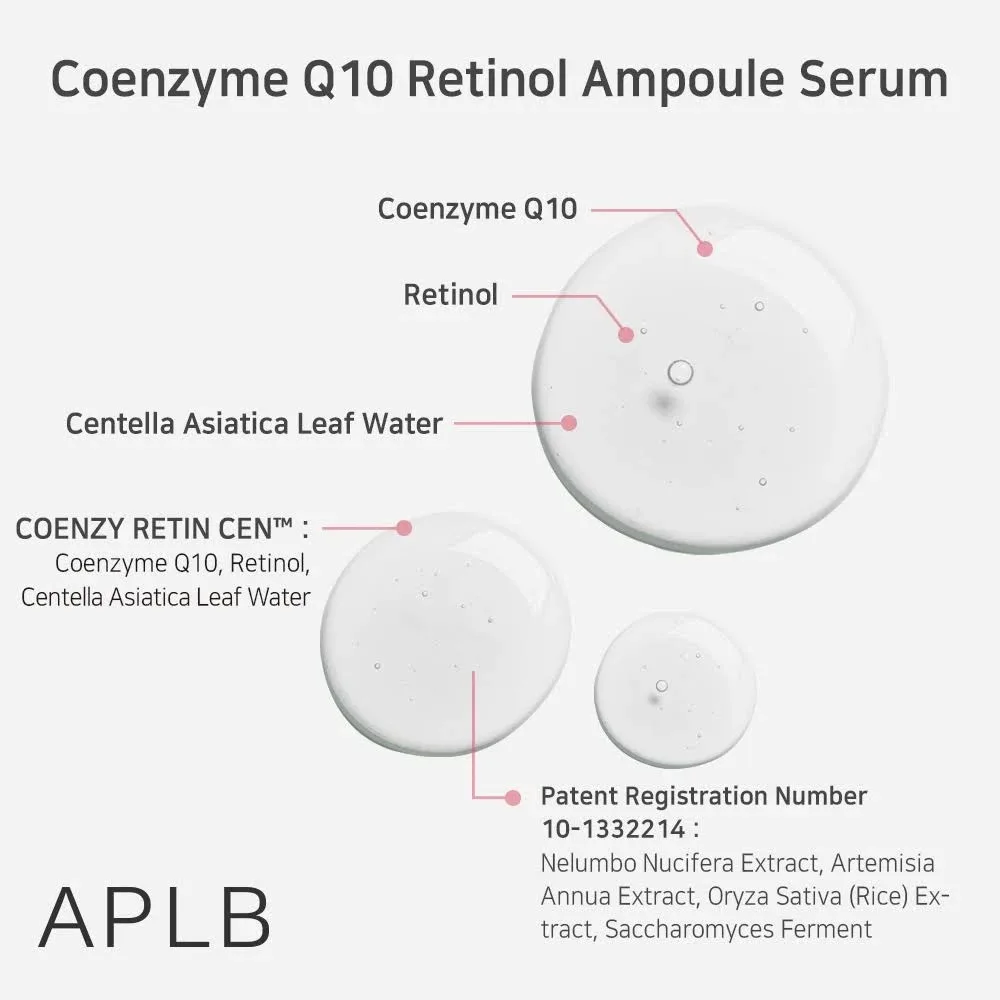 APLB COENZYME Q10 RETINOL AMPOULE SERUM 40ml 4
