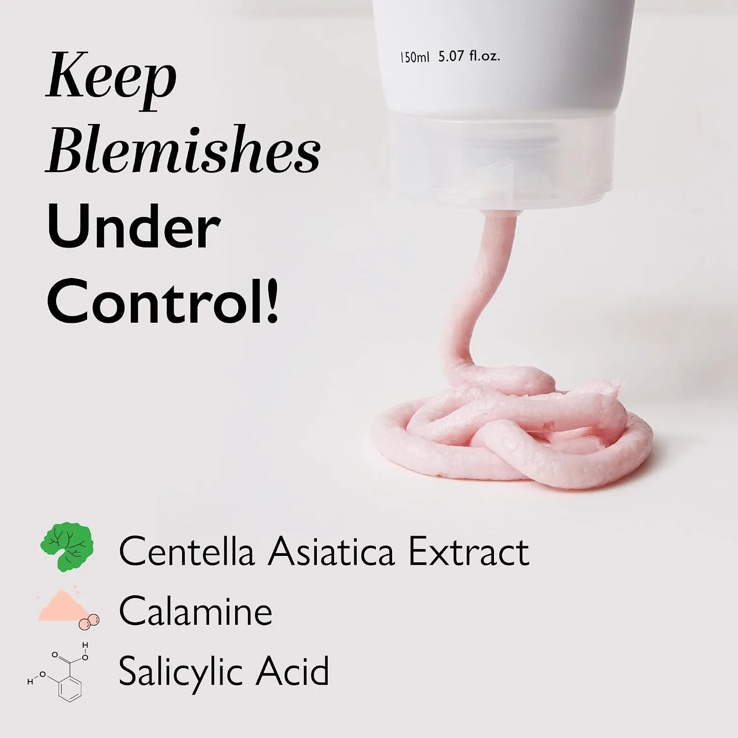Genabelle Pink Cloud Cleansing Foam 150ml 2