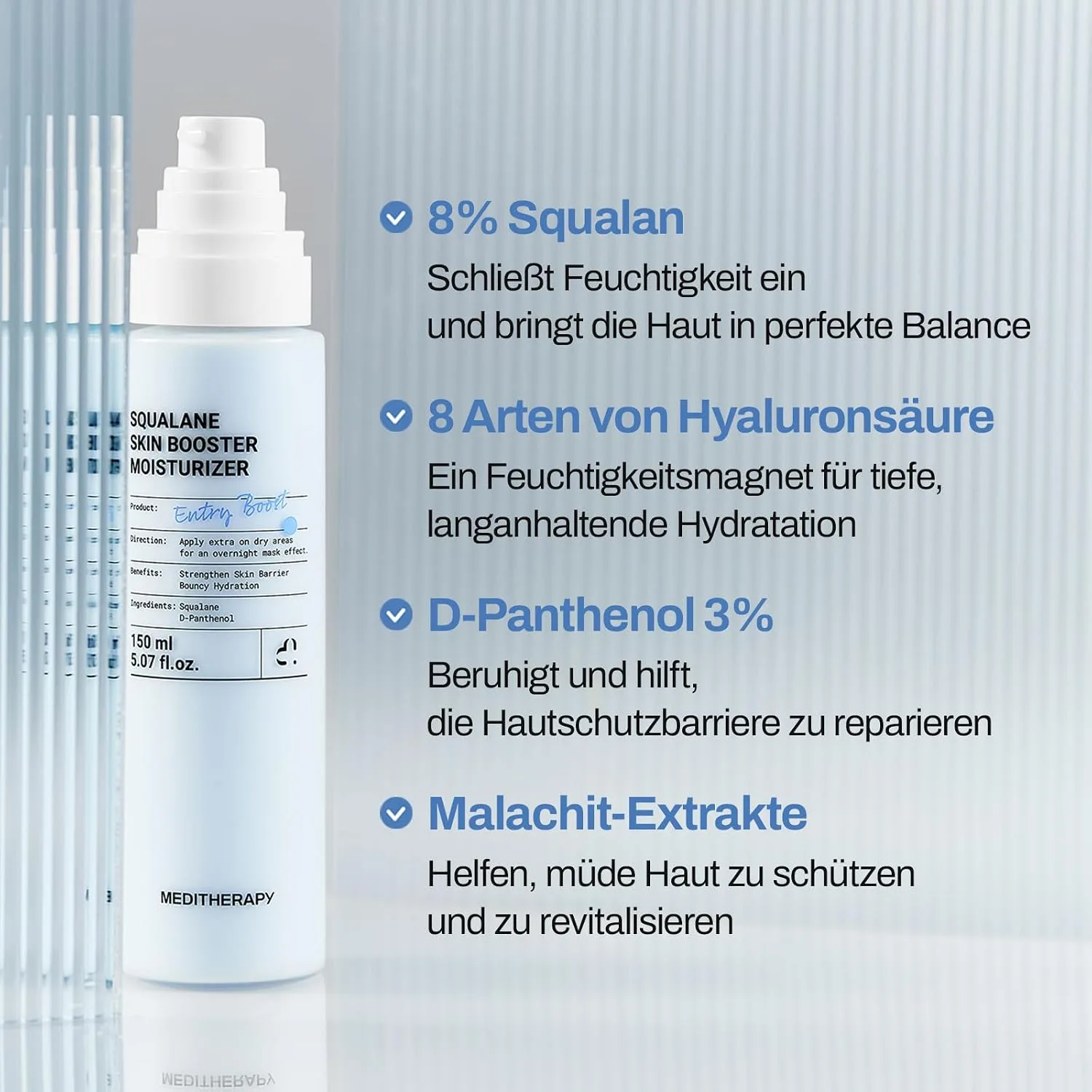 MEDITHERAPY Squalane Skin Booster Moisturizer 150ml 6