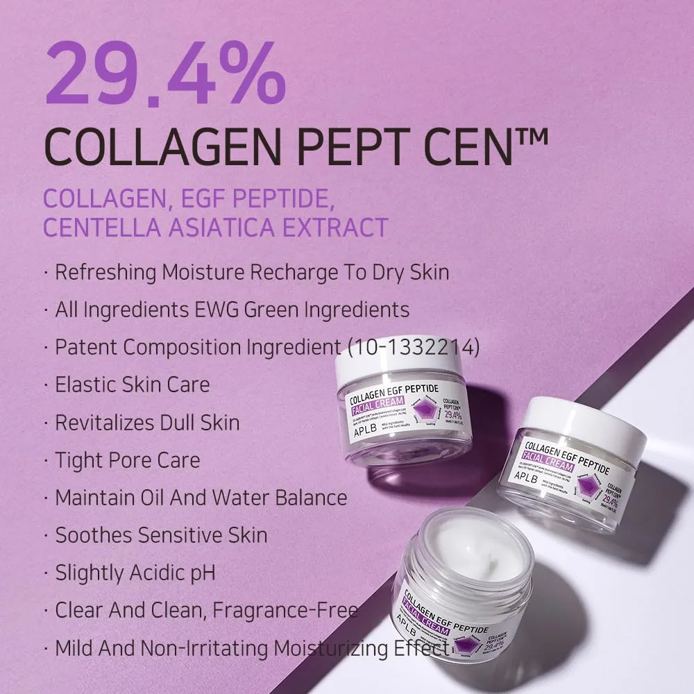 APLB Collagen EGF Peptide Facial Cream 55ml 3