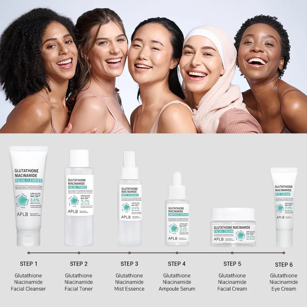 APLB Glutathione Niacinamide Facial Cream 55ml 9
