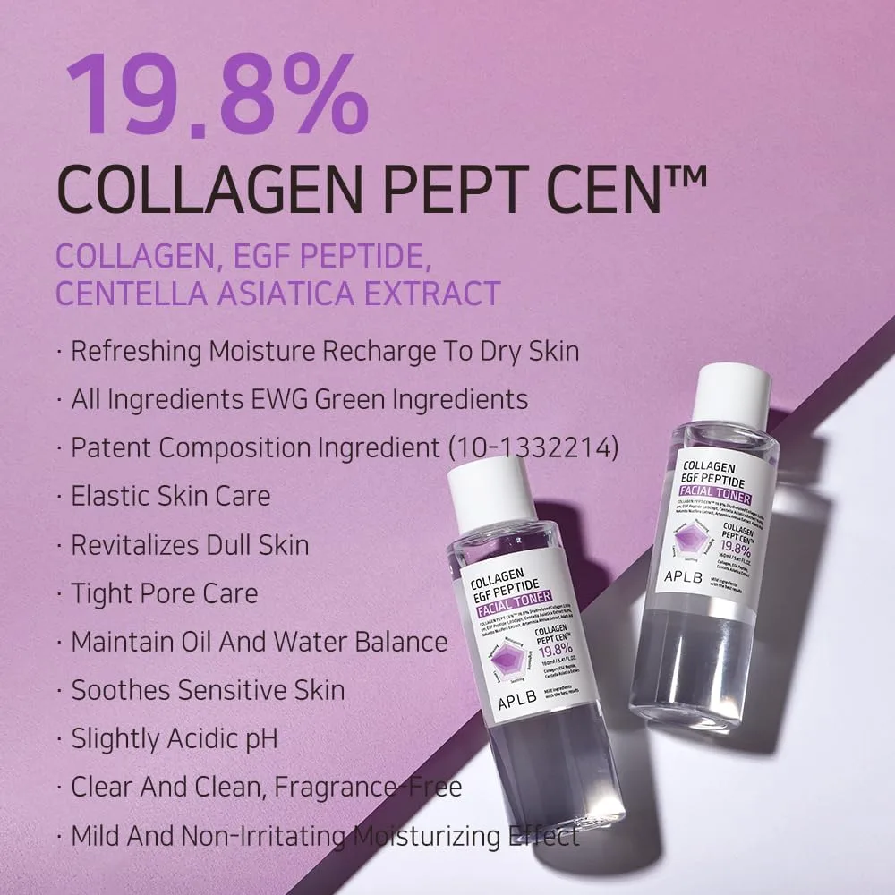 APLB Collagen EGF Peptide Facial Toner 160ml 3