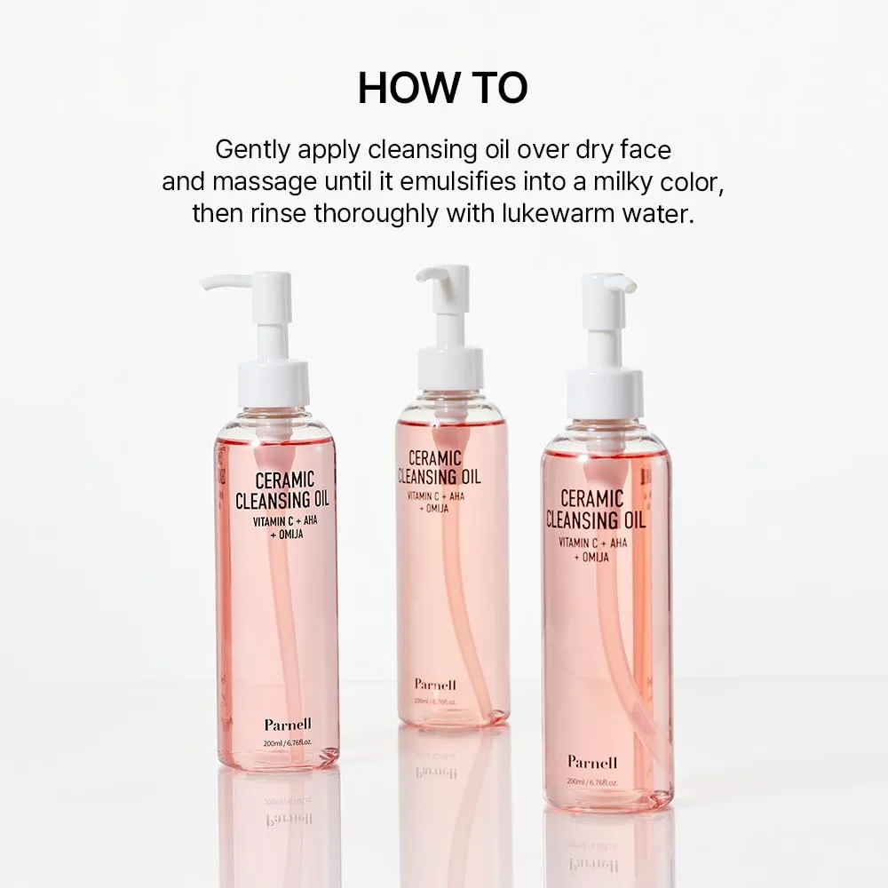 Parnell AHA OMIJA CERAMIC CLEANSING OIL 200ml 8