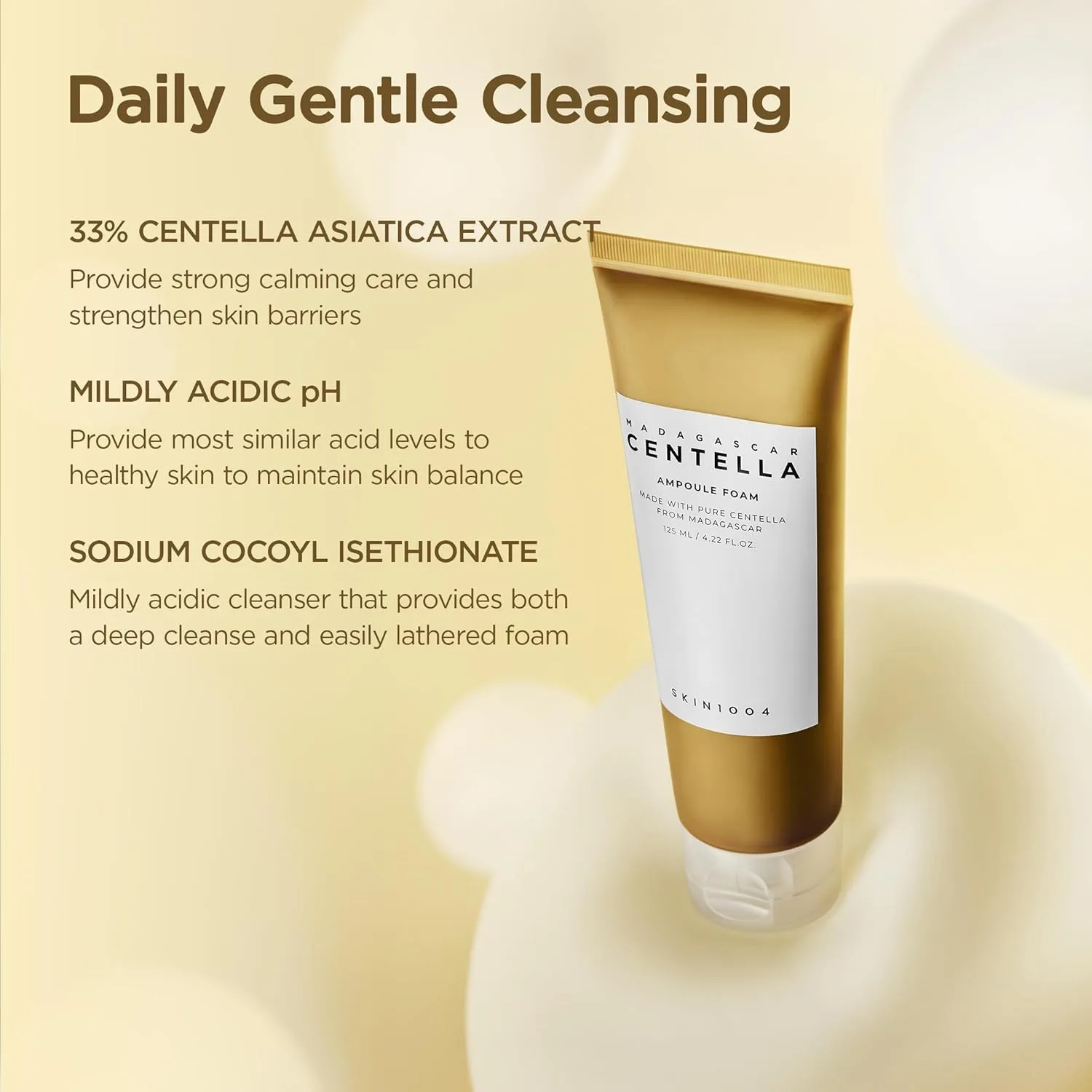 SKIN1004 Madagascar Centella Ampoule Foam 125ml 4