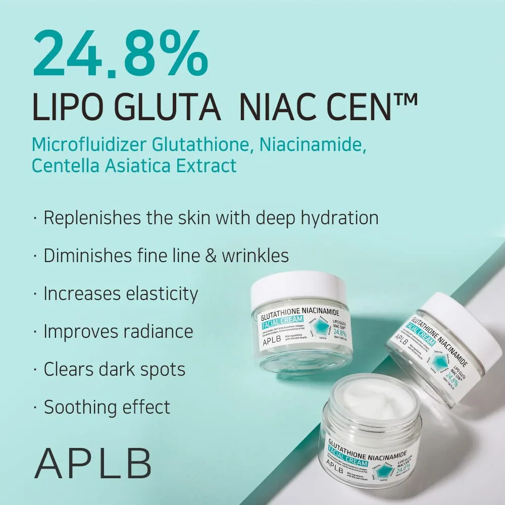 APLB Glutathione Niacinamide Facial Cream 55ml 3