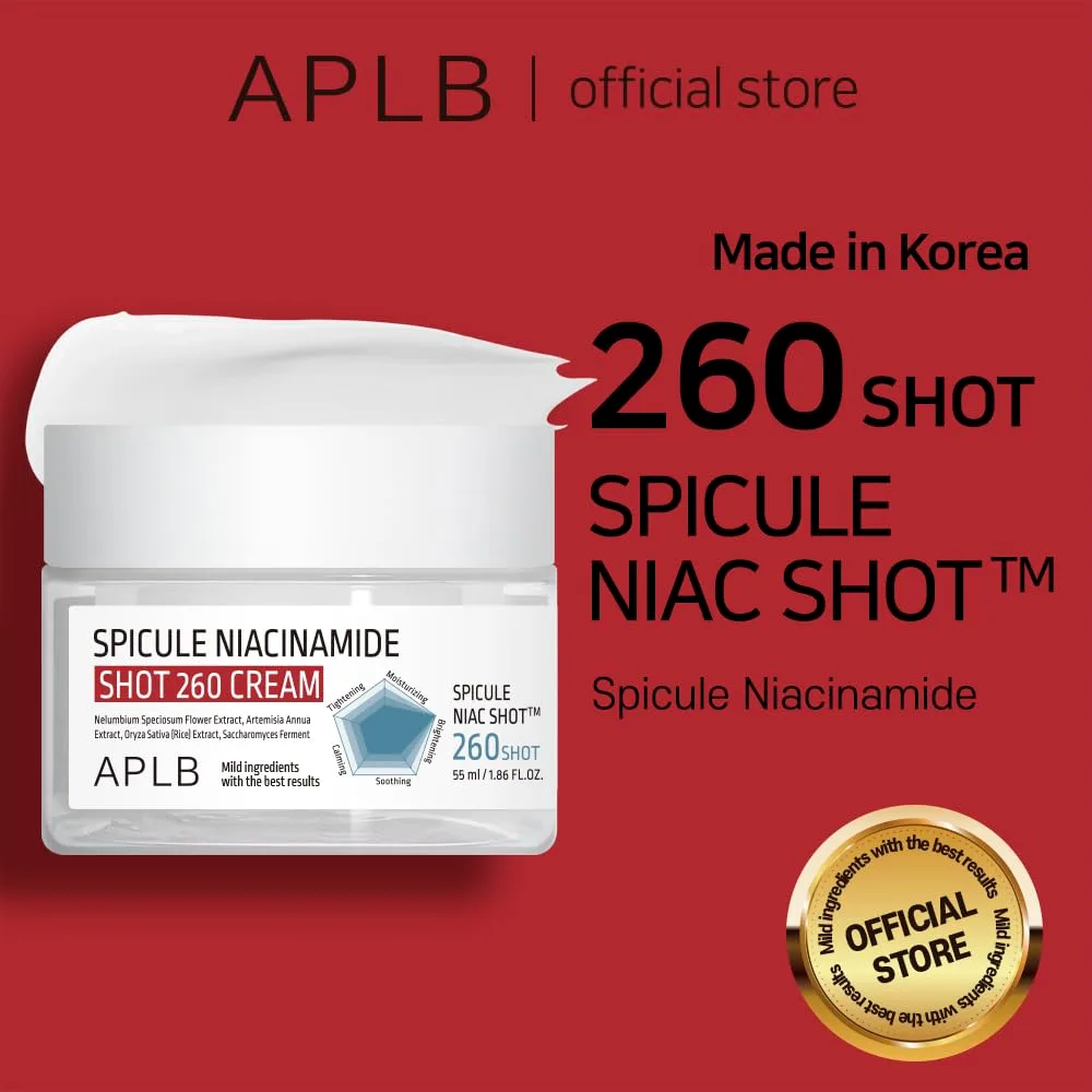 APLB SPICULE NIACINAMIDE SHOT 260 CREAM 55ml 2