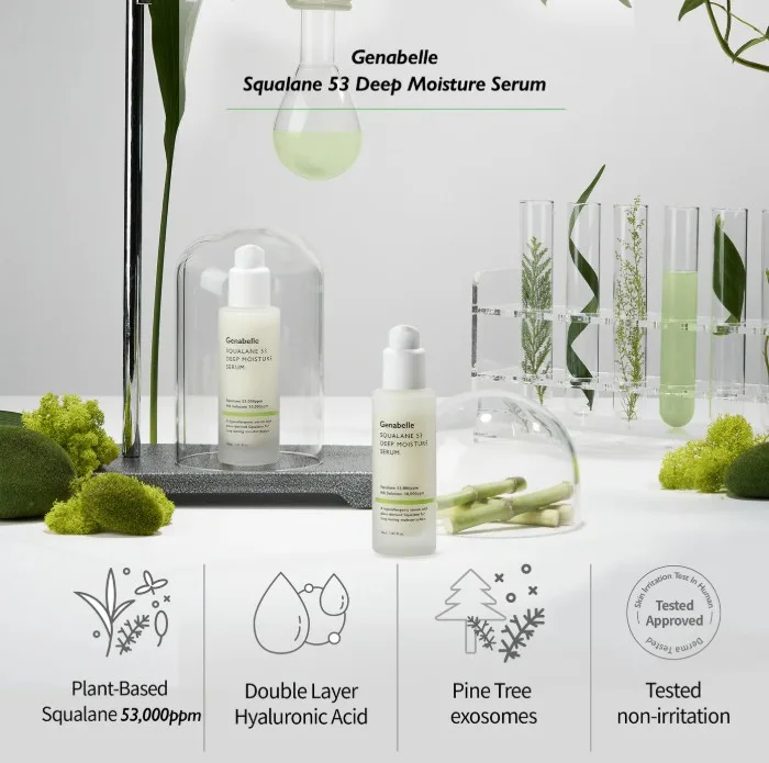 Genabelle Squalane 53 Deep Moisture Serum 30ml 4