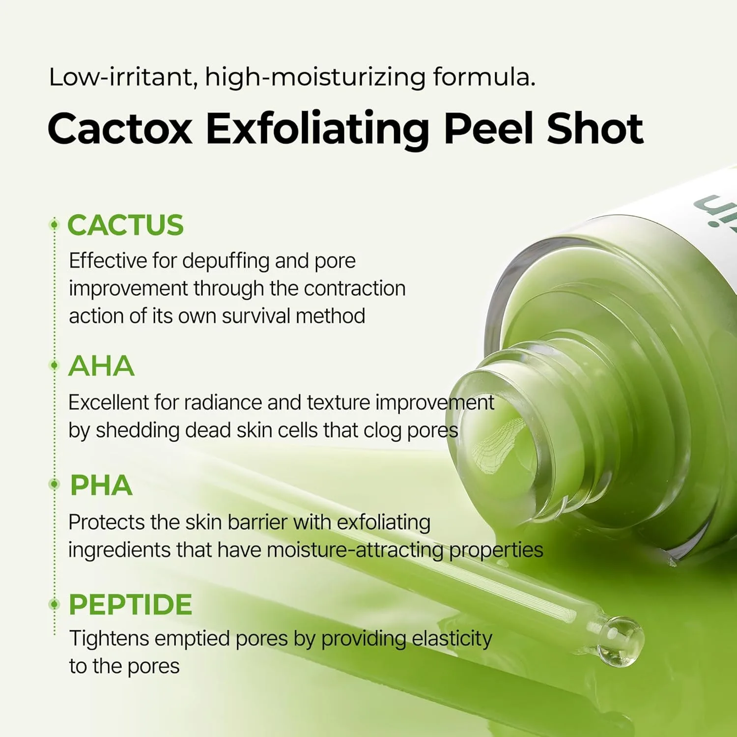 Dr.Melaxin Peel Shot Exfoliating Cactox Serum 80ml 5