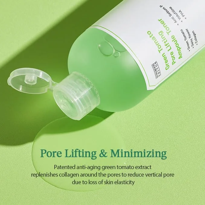 Sungboon Editor Green Tomato NMN Pore Hydro Soothing Toner 350ml 3