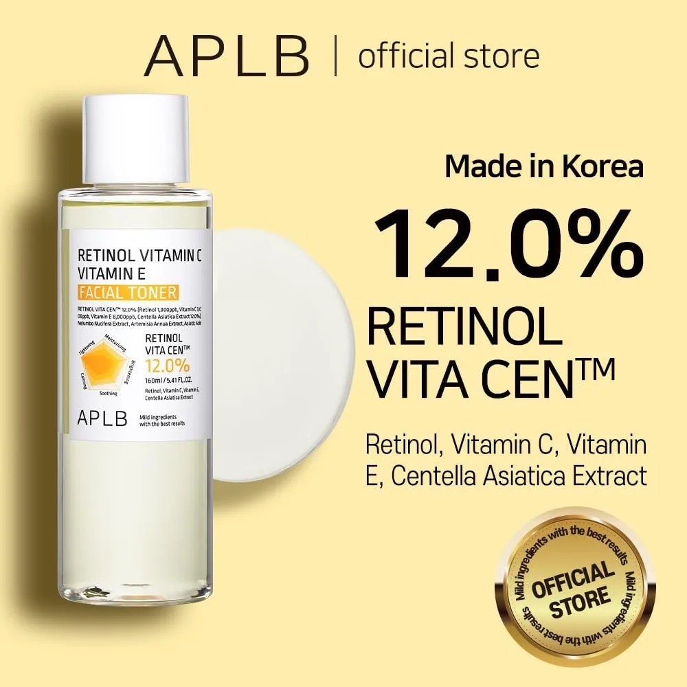 APLB Retinol Vitamin C Vitamin E Facial Toner 160ml 2