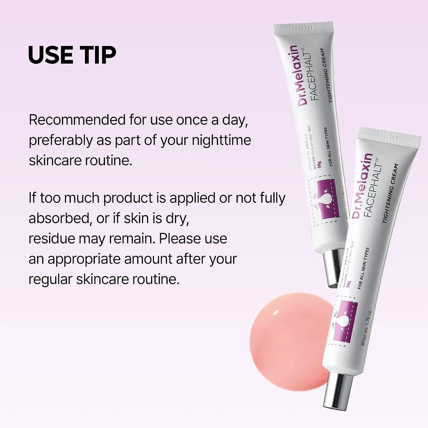 Dr.Melaxin Facephalt Tightening Cream 50ml 7